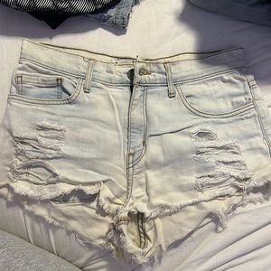 O2 denim shorts